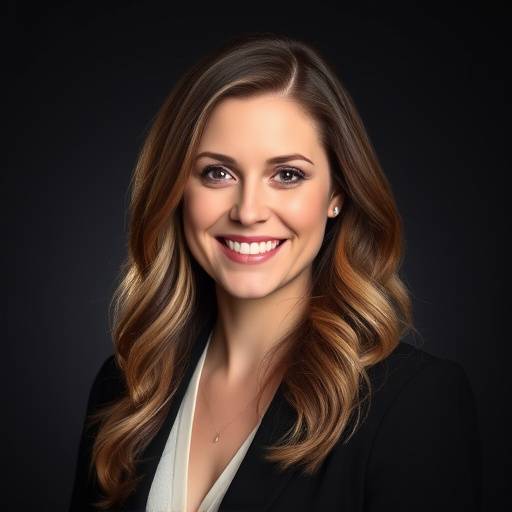 Headshot of Emily Carter, the founder and CEO of Starlight Productions.