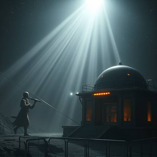 Still from a science fiction short film produced at Starlight Studios.